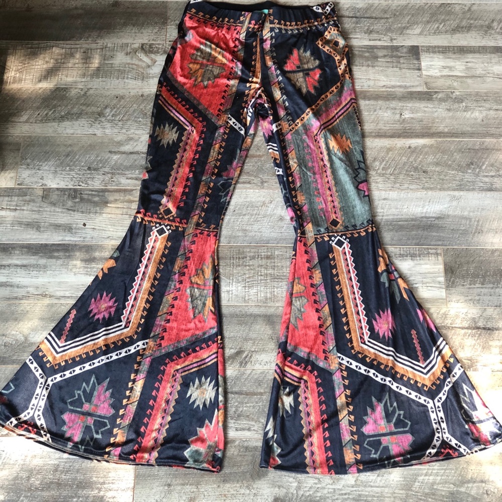 NWT Velvet Flare Pants